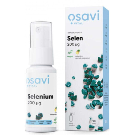 Osavi Selenium 200 µg - 26 ml oral spray, pineapple flavored