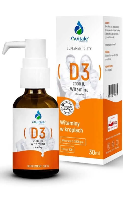 Avitale D3 2000 IU aus Lanolin 30 ml Aliness