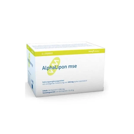 Alpha-Liponsäure MSE 90 Kapseln, Dr. Enzmann, Dr. Enzmann