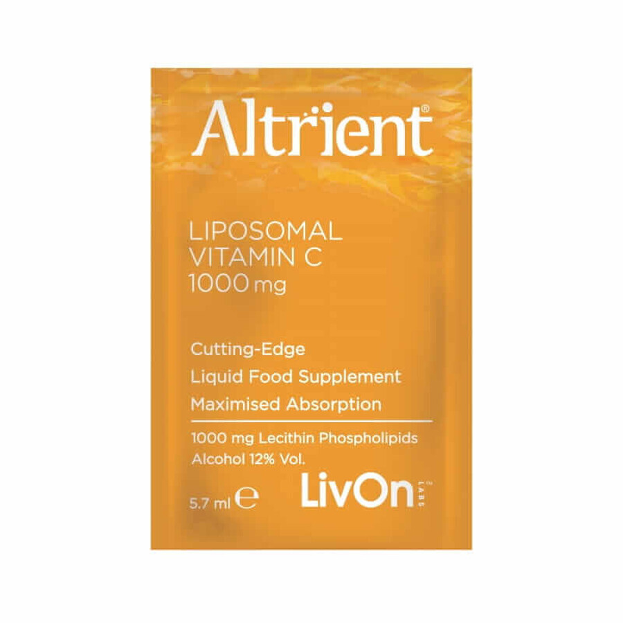 Altrient C Lipozomale vitamine C 1000 mg + 1000 mg lecithine fosfolipide 30 zakjes