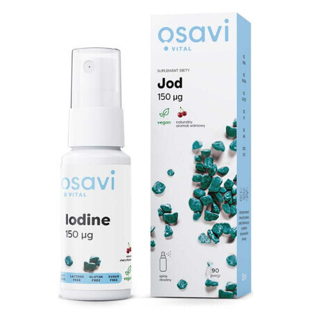 Osavi Jod 150 µg - 26 ml Mundspray, Kirschgeschmack