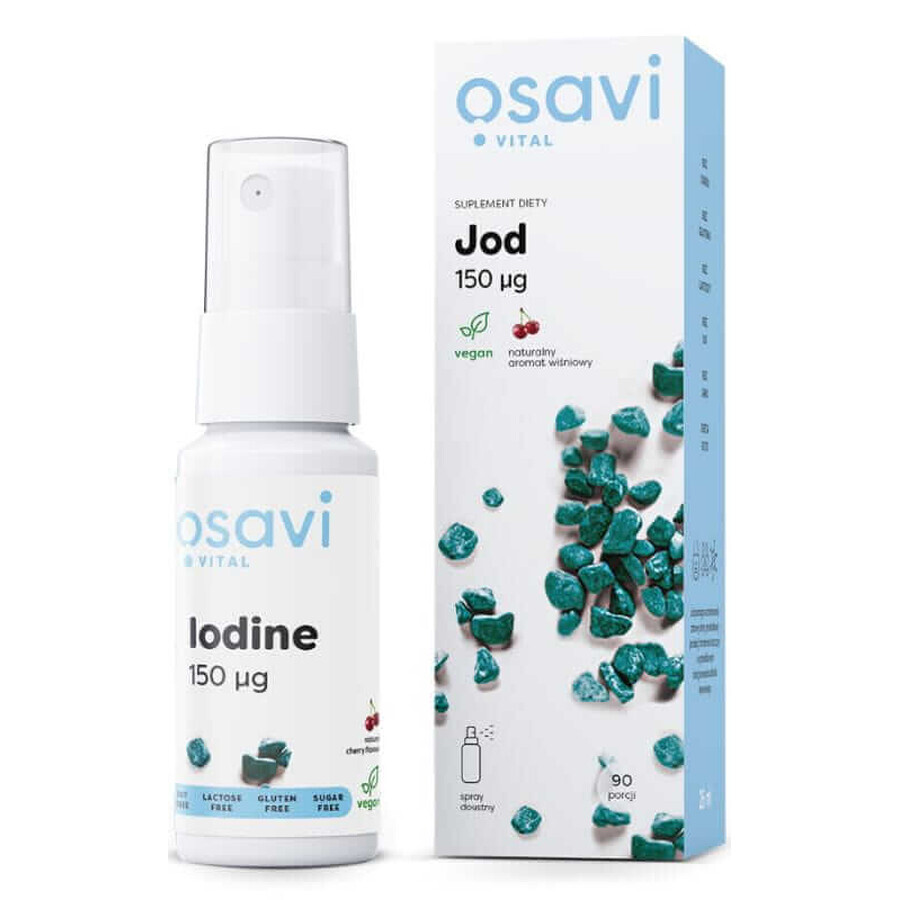 Osavi Jod 150 µg - 26 ml Mundspray, Kirschgeschmack