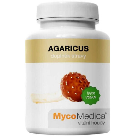 Agaricus 30% Polysaccharid 90 Kapseln MycoMedica