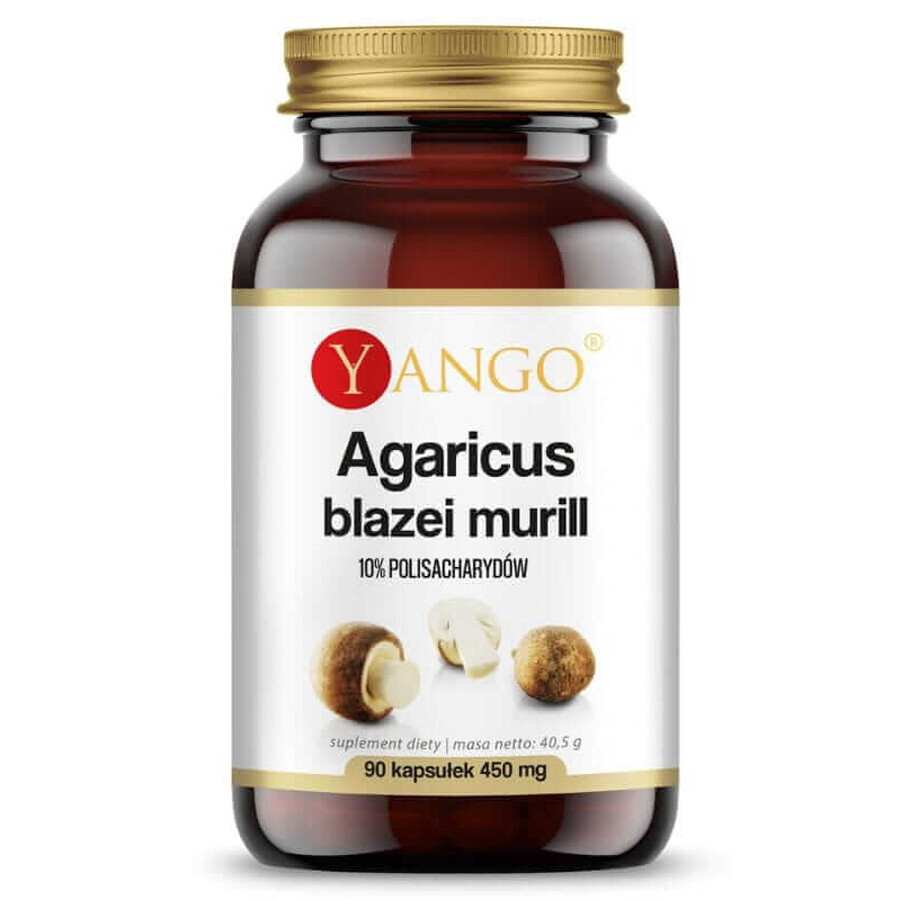 Agaricus - 10% Polysaccharid-Extrakt - 90 Kapseln YANGO