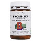 Vitamin B-Komplex (Niacin, B1, B2, B6, B12) 100 Kapseln Sanct Bernhard