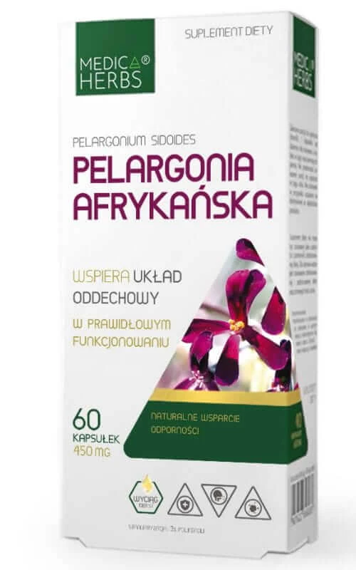 Geranie afrikanisch 60 Kapseln Medica Herbs