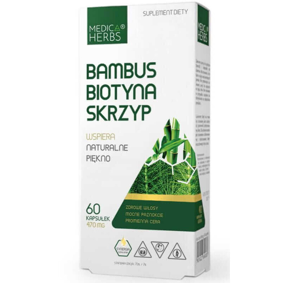 Bambus Biotin Schachtelhalm 60 Kapseln Medica Herbs