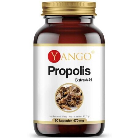 Propolis-Extrakt 4:1 (90 Kapseln) Yango