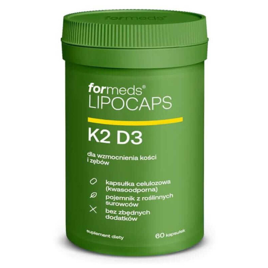 Lipocaps K2D3 Lipozomal (60 capsules) Formeds