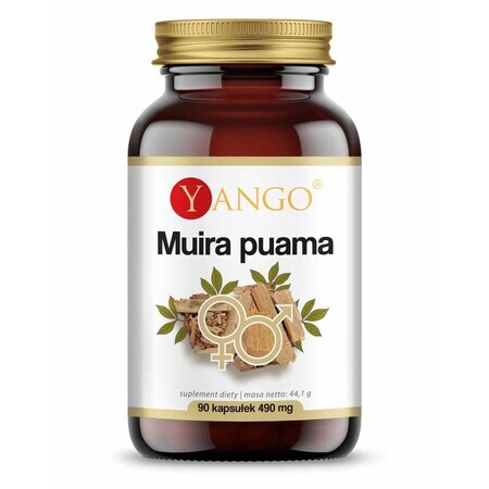 Muira puama 490 mg 90 Kapseln, Yango