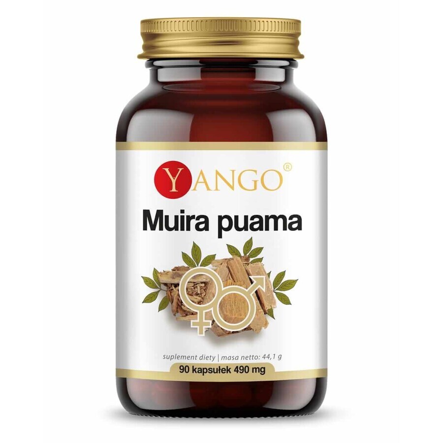 Muira puama 490 mg 90 Kapseln, Yango