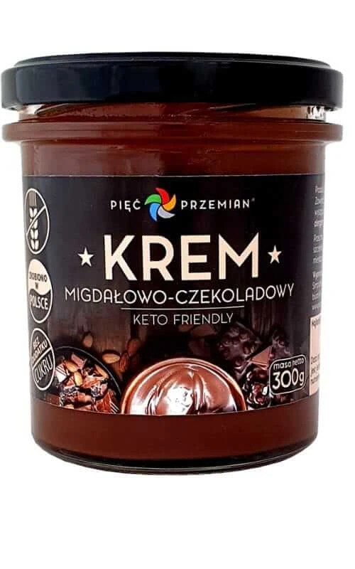KETO Mandel- und Schokoladencreme 300g FIVE CHANGES