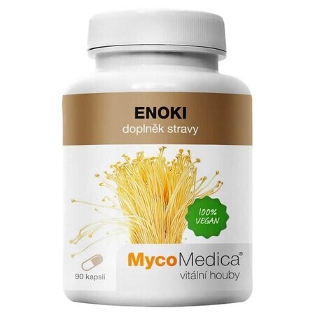 Enoki 30% Polysaccharid 90 Kapseln MycoMedica