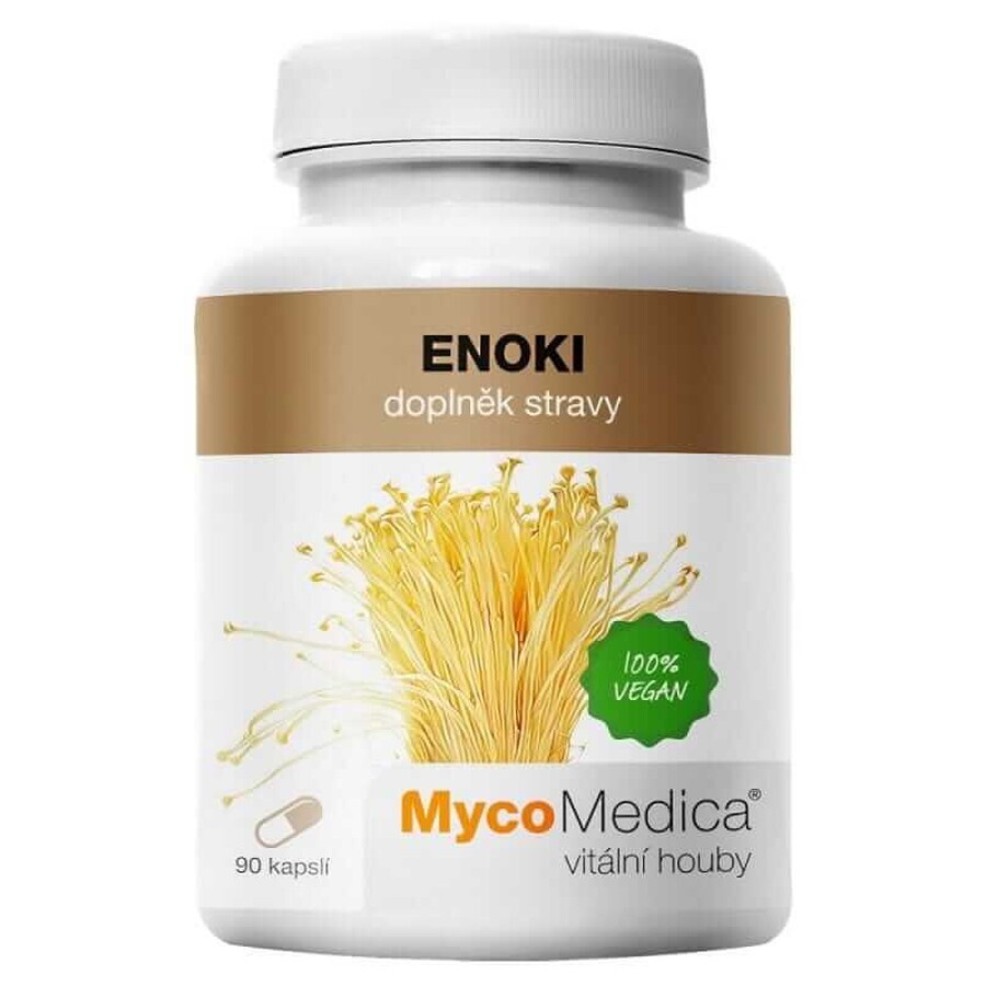 Enoki 30% Polysaccharid 90 Kapseln MycoMedica