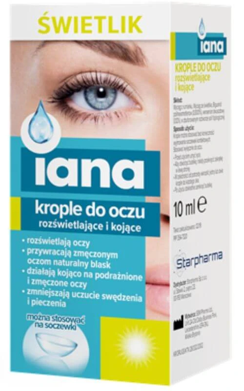 IANA CANDLE aufhellende und beruhigende Augentropfen 10ml STARPHARMA