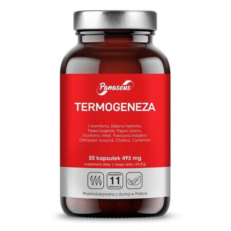 Termogenesi - 50 capsule - Panaseus