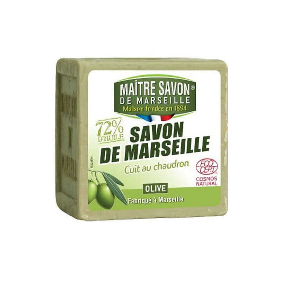 Original Olivenölseife aus Marseille 300 g ECOCERT Maitre Savon de Marseille