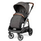 Kindersportwagen Veloce 500, Schwarz / Grau, Peg Perego