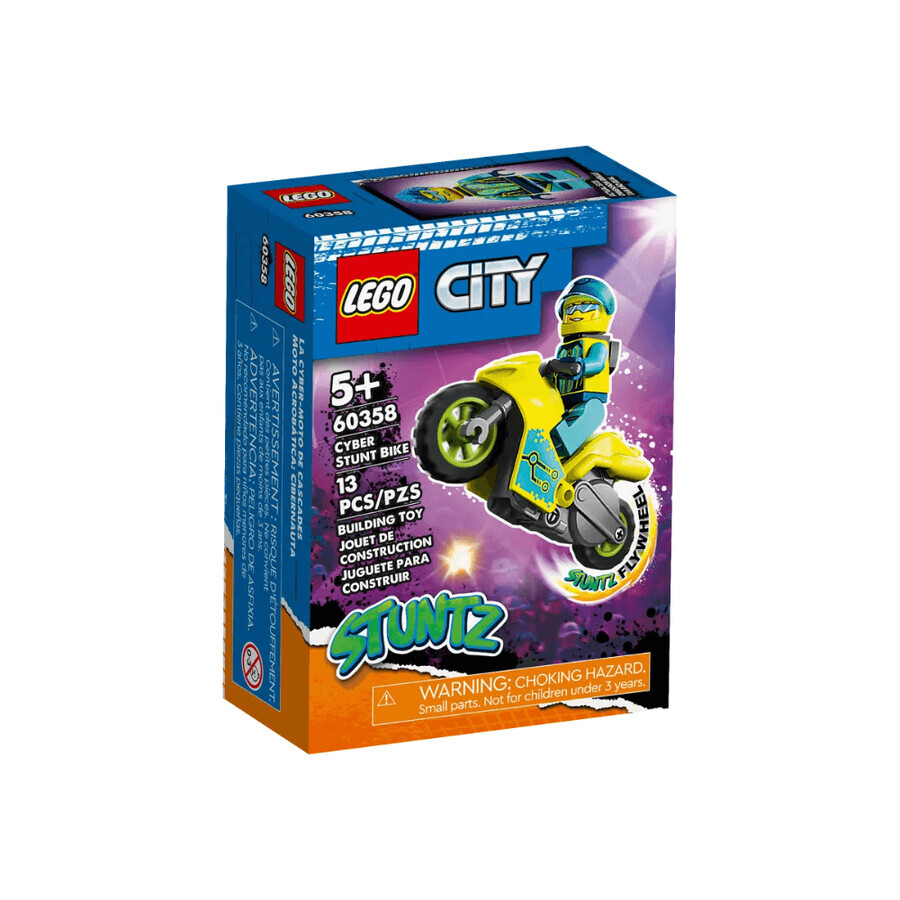 City Stuntz Cyber-Stunt-Motorrad, ab 5 Jahren, Lego