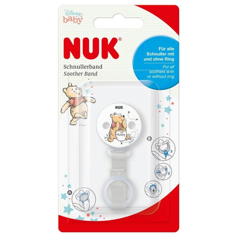 Winnie pacifier band, 1 piece, Nuk