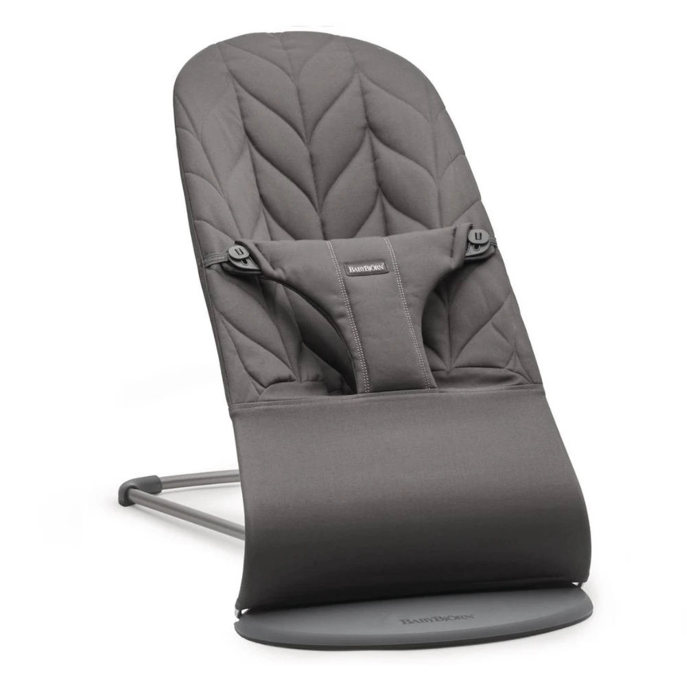 Bliss-Schaukel mit zarter Blütenblatt-Optik, 3,5 - 13 kg, Anthrazit, BabyBjorn