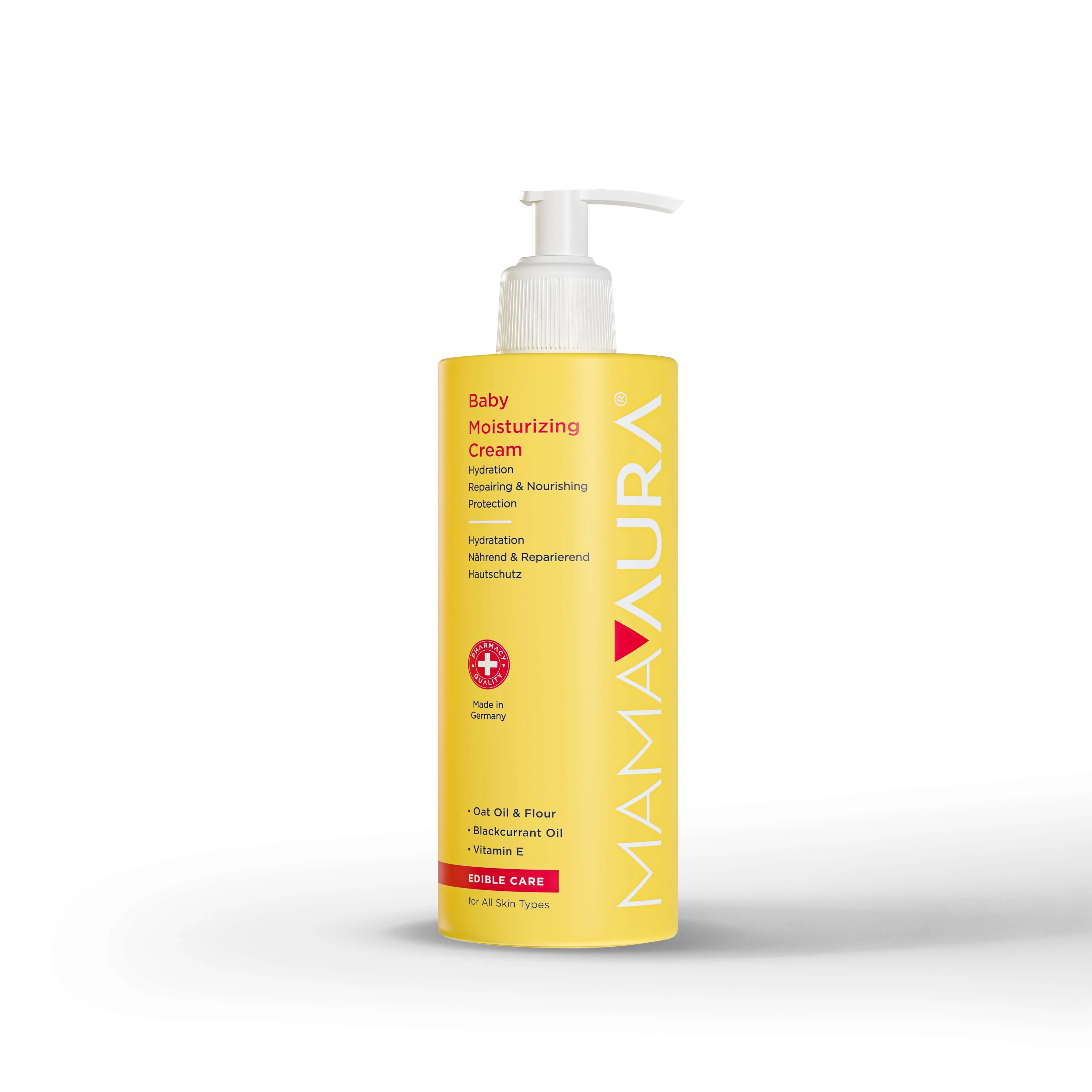Baby-Feuchtigkeitscreme Essbare Pflege für Baby, 200 ml, Mamaaura