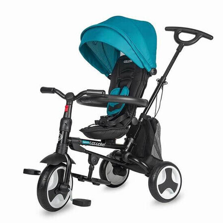 Triciclo ultrapieghevole per bambini Spectra, Turqouise Tide, Coccolle