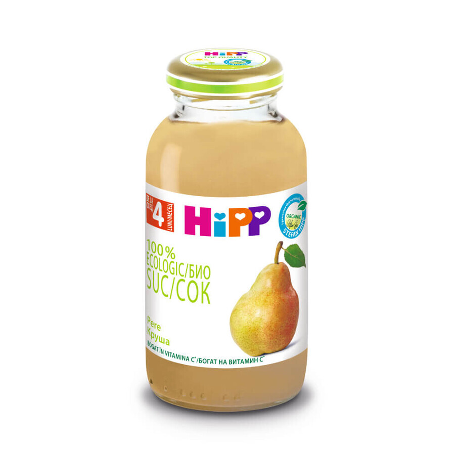 Organic Pear juice, +4 months, 200 ml, Hipp