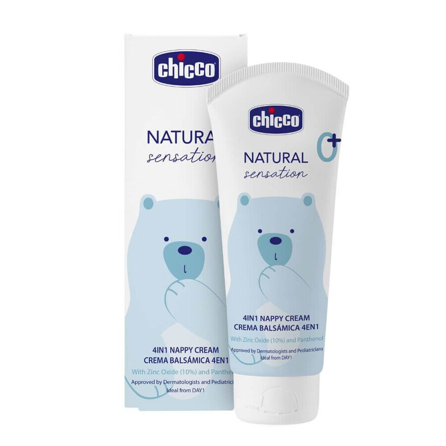 Natural Sensation Creme gegen Windelausschlag, + 0 Monate. 100 ml, Chicco