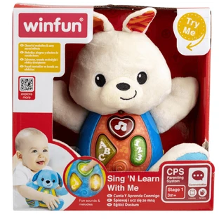 Sing and Learn with Bouncy Rabbit, 3 months+, Winfun