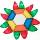 Bouwset met magnetische onderdelen Dome Pack, +3 jaar, 18 stuks, Learn & Grow