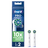 Brosse à dents électrique Cross Action, 2 pièces, Oral-B