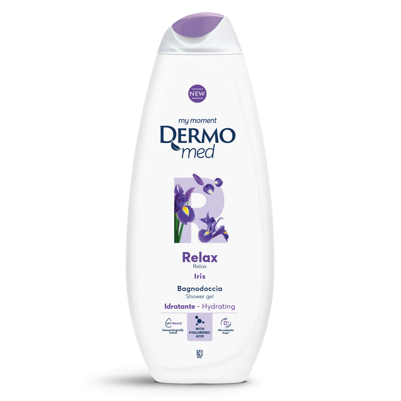 Duschgel mit Irisduft Relax, 750 ml, Dermomed