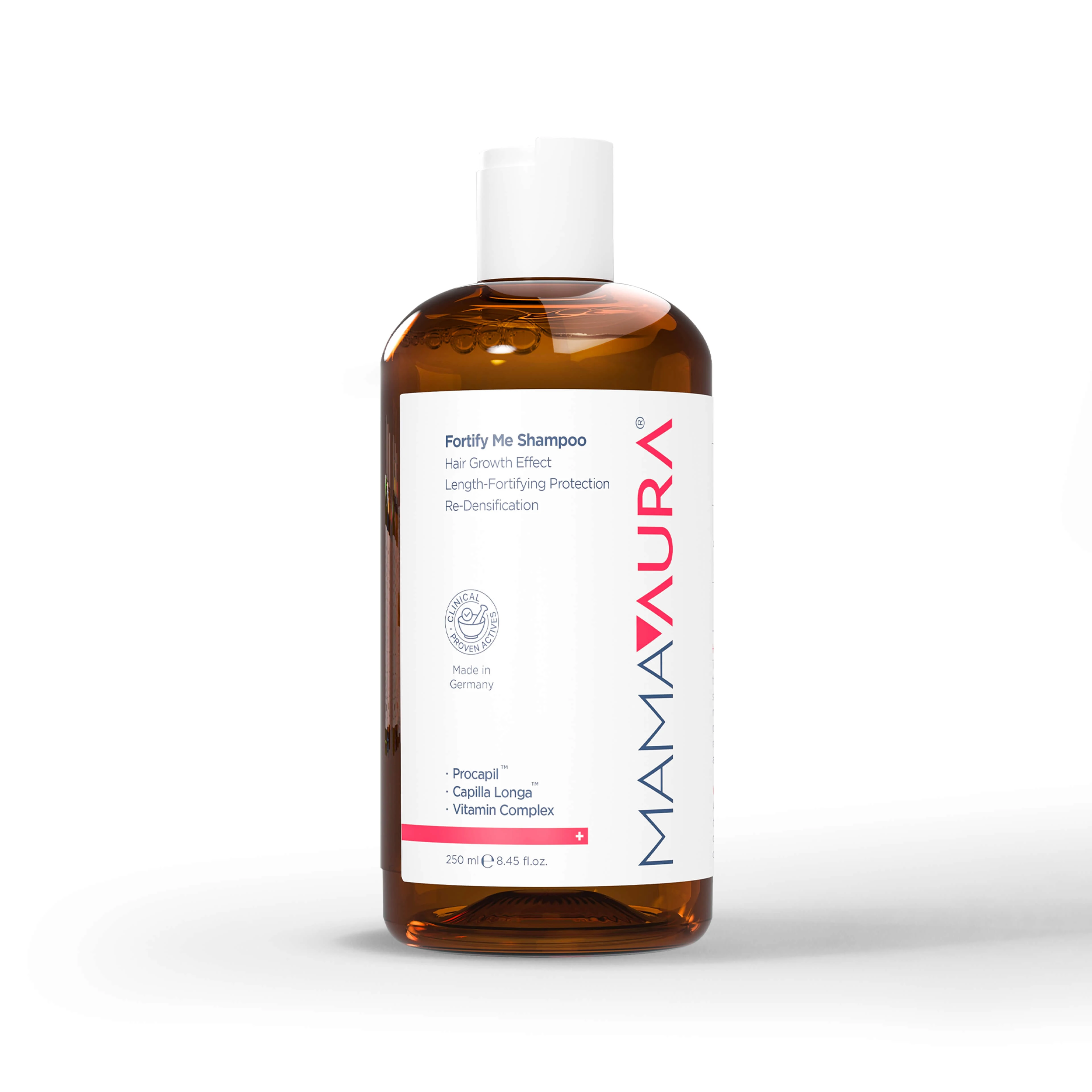 Fortify Me Schlankheits-Shampoo für schütteres Haar, 250 ml, Mamaaura