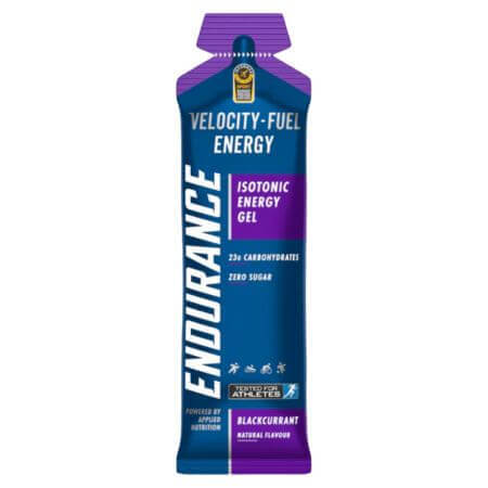 Velocity Fuel Energising Gel Energy Endurance, 60 g, Zwarte bes, Applied Nutrition