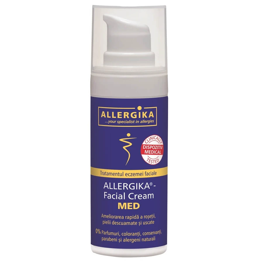 Creme zur Behandlung von Ekzemen im Gesicht Med, 50 ml, Allergika