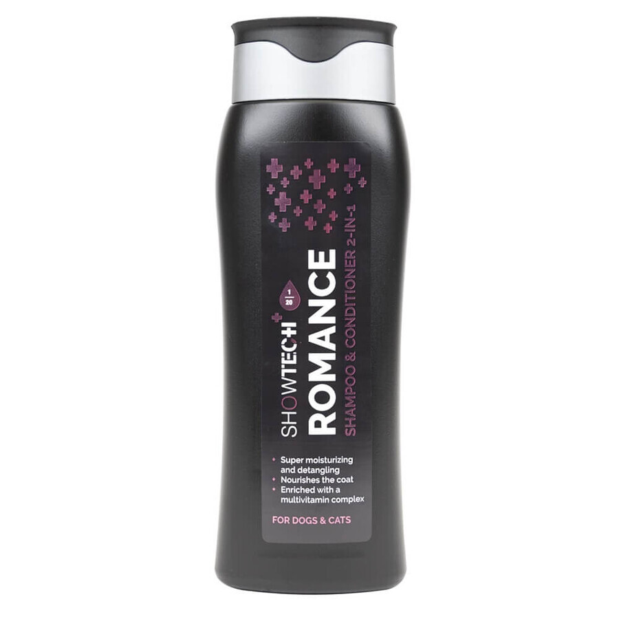 Romance 2 in 1 Shampoo für Hunde, Katzen und Pferde, 300 ml, Show Tech+