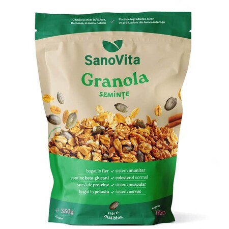 Granola with seeds, 350 g, Sanovita