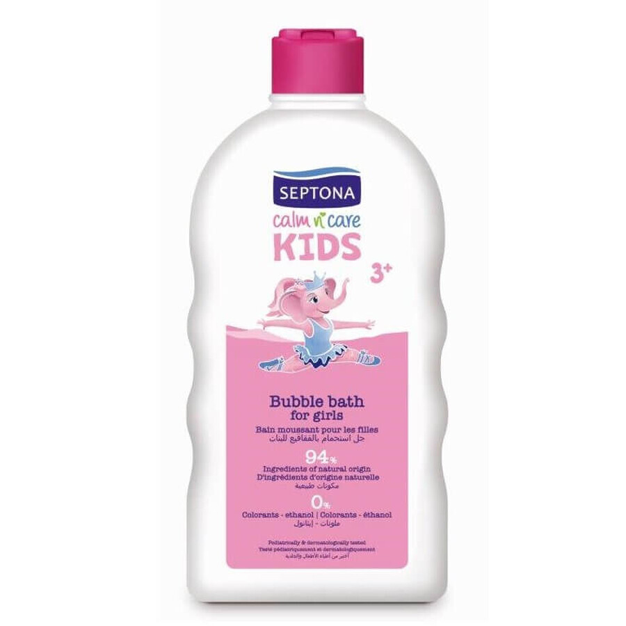 Septona Kids Badeschaum für Mädchen ab 3 Jahren, 500 ml, Septona