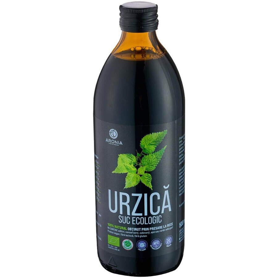 Suc de urzica eco, 500 ml, Aronia Charlottenburg