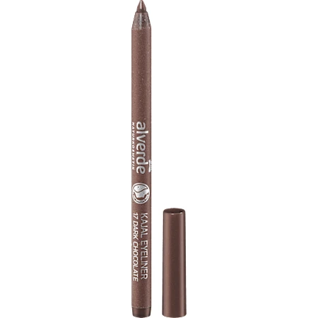 alverde NATURKOSMETIK Kajal Eye Pencil No.17 Dark Chocolate, 1,2 g
