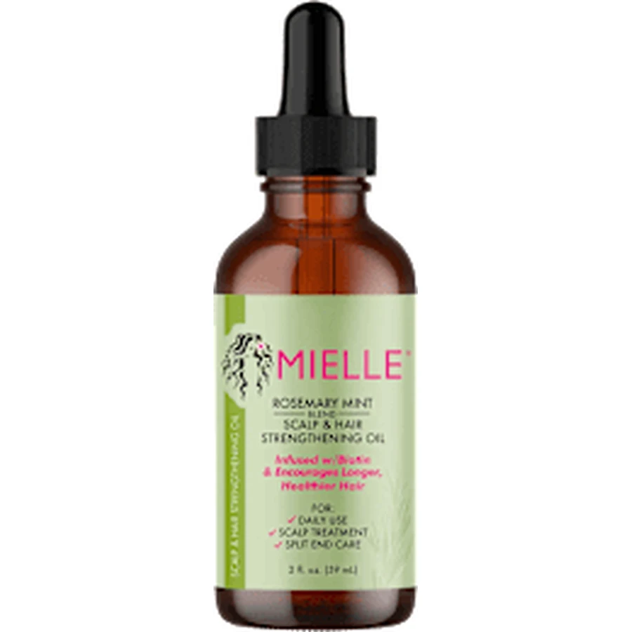 MIELLE Kopfhaut- und Haaröl mit Rosmarin und Minze, 59 ml