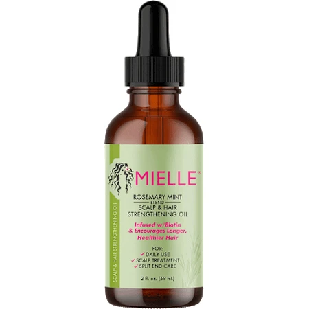 MIELLE Kopfhaut- und Haaröl mit Rosmarin und Minze, 59 ml