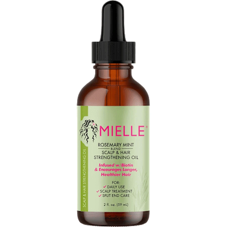 MIELLE Kopfhaut- und Haaröl mit Rosmarin und Minze, 59 ml