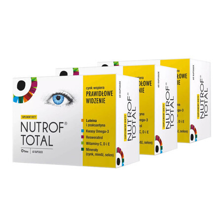 Nutrof Total 3 x 60 capsules, Thea