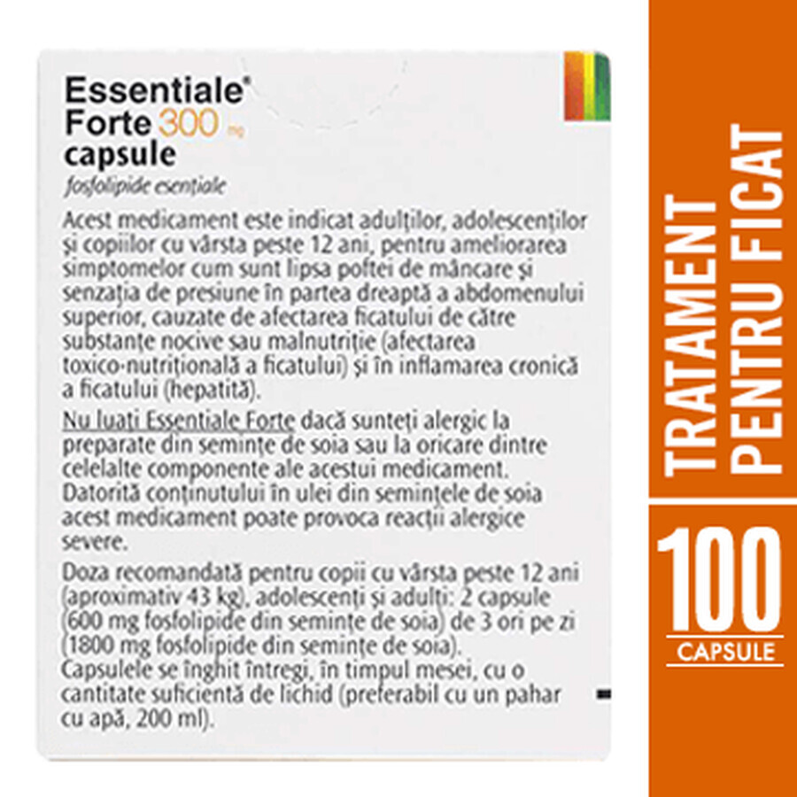 Essentiale Forte, 300 mg, 2 x 100 Kapseln, Sanofi