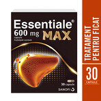 Essentiale MAX 600 mg, 2 x 30 Kapseln, Sanofi