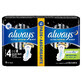 Absorbierendes Always Duo Pack Ultra Secure Night, 12 St&#252;ck, Gr&#246;&#223;e 4, P&amp;G