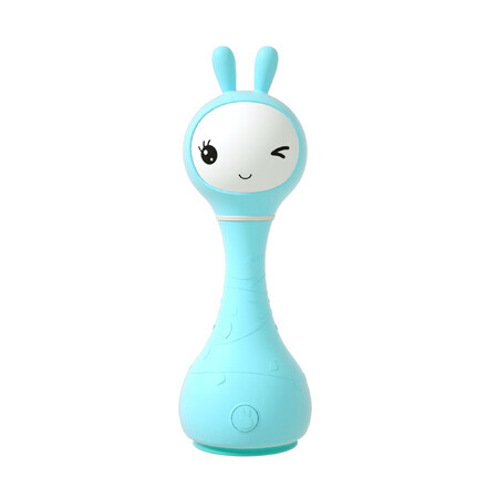 Interactive bunny rabbit for babies, +0 months, Blue, Alilo