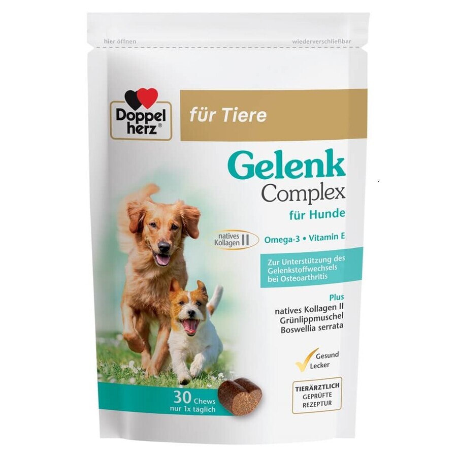 Gelenkergänzung für Hunde, 30 Tabletten, Doppelherz Pets